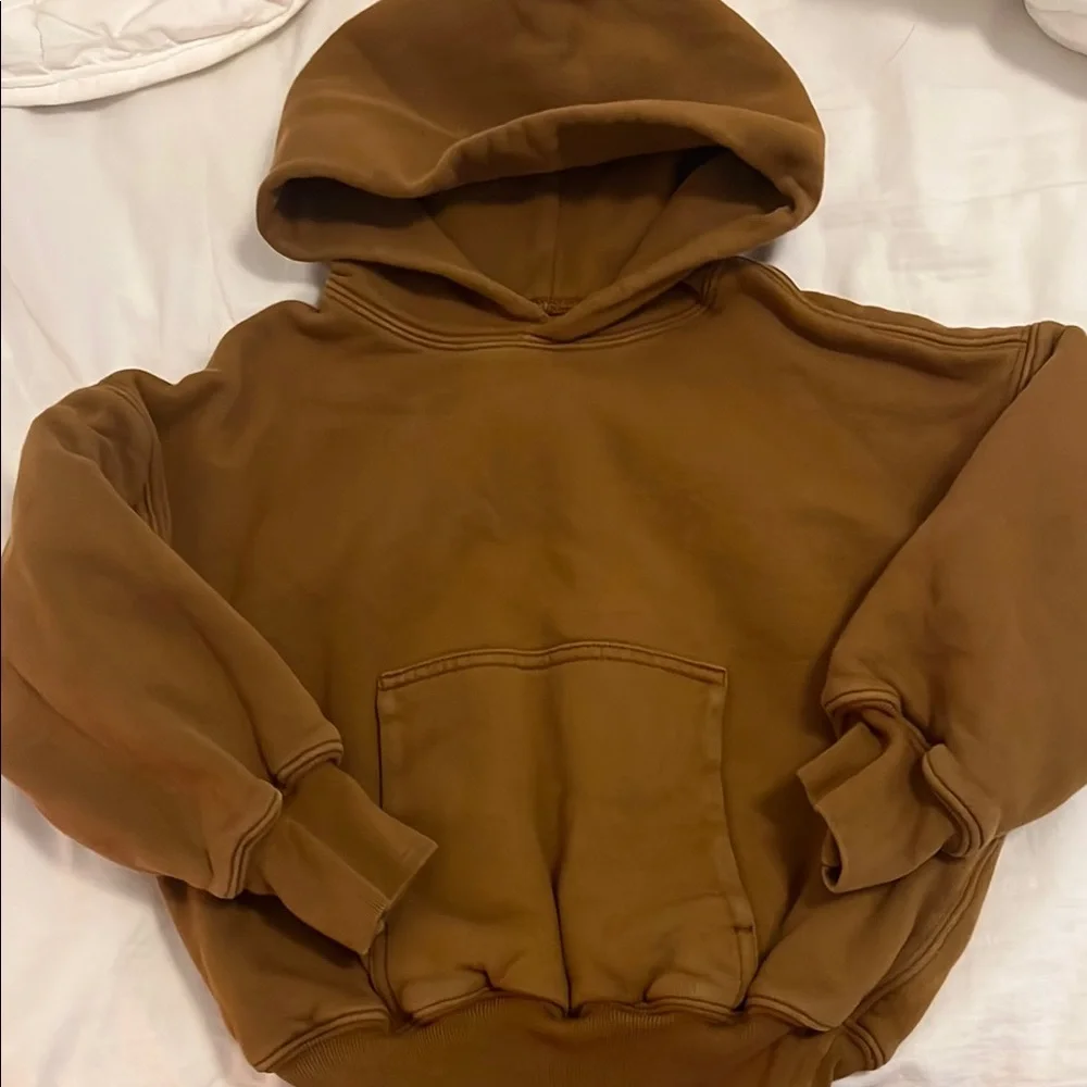Yeezy Kids Brown Hoodie - Picture 1 of 2